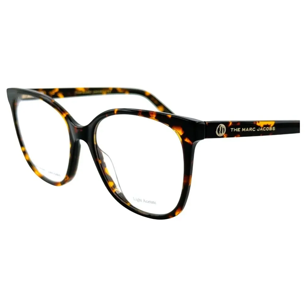 Marc Jacobs Marc 540 Womens Plastic Eyeglass Frame WR9 Brown Havana 53-17